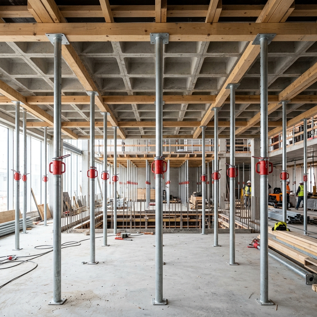 Why Adjustable Steel Props are Replacing Traditional Shoring Systems